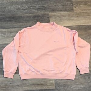 Parke Embroidered Mock Neck Sweatshirt